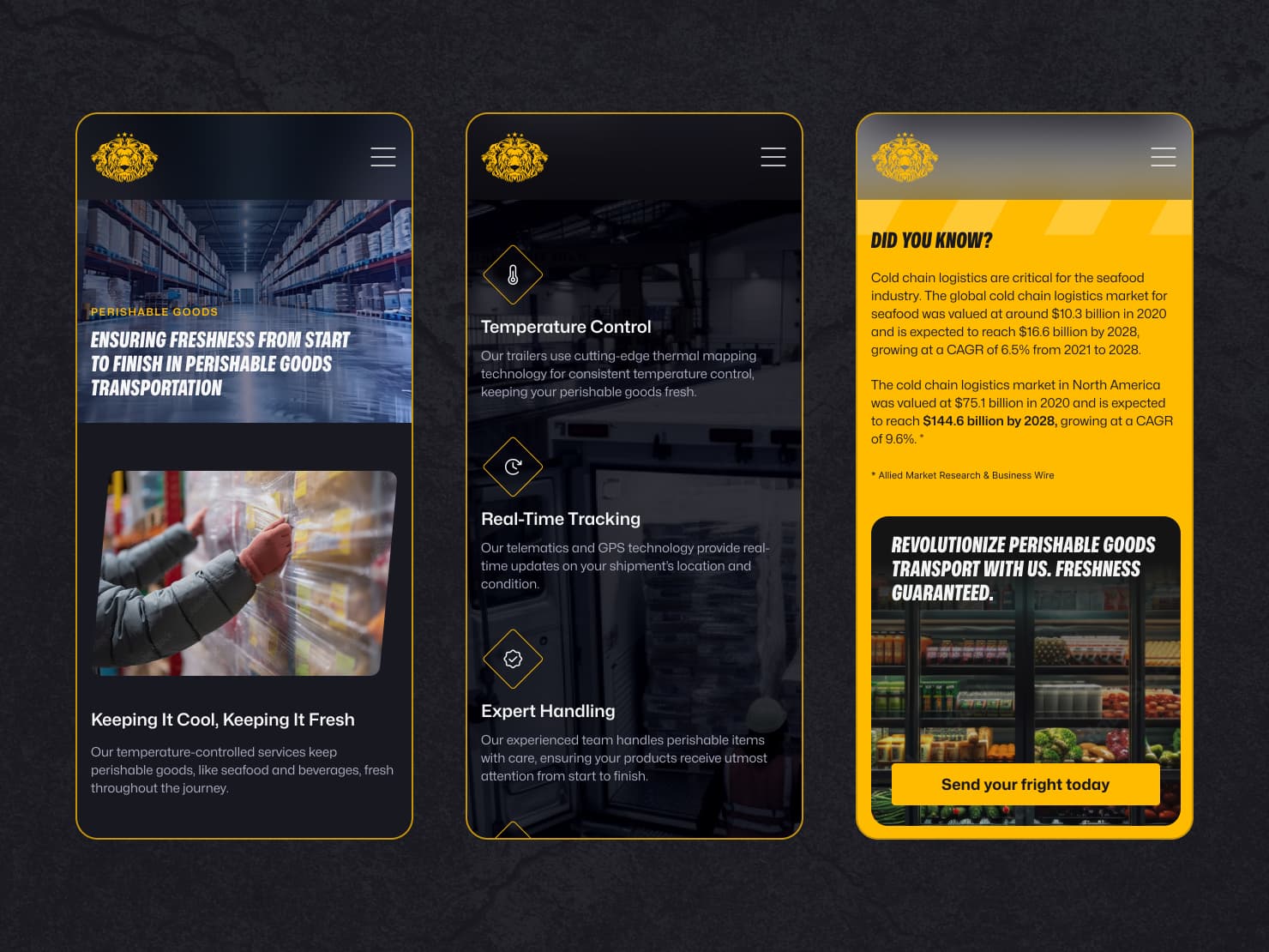 3 Lions — responsive