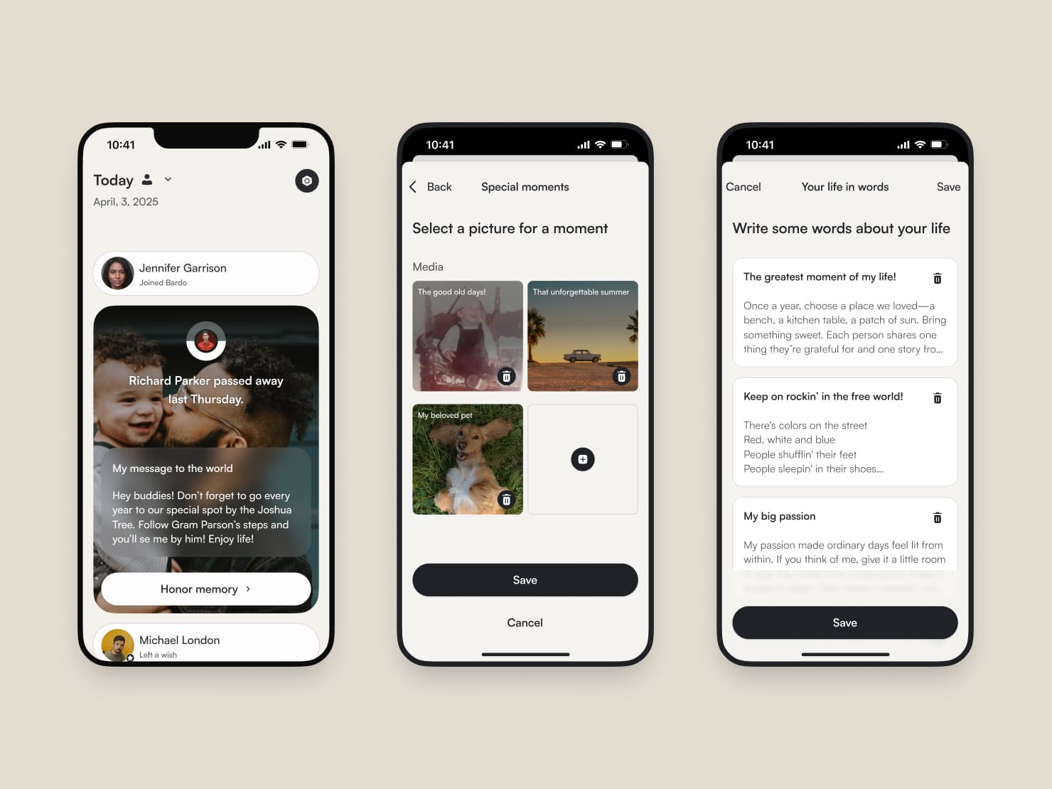 Bardo — onboarding